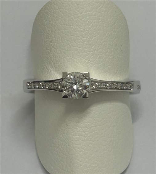 Anillo Salvini Mujer in Oro blanco Diamante 0.30 Ct 81114455 - 81114455